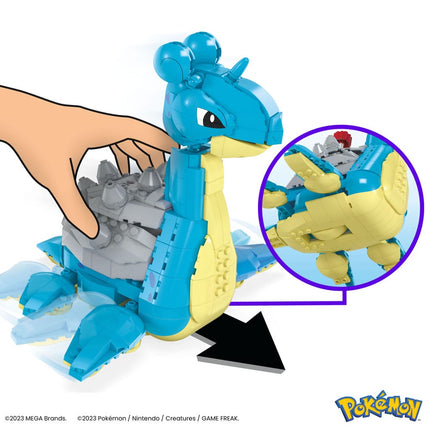 Lapras Pokémon Mega Construx Construction 19 cm