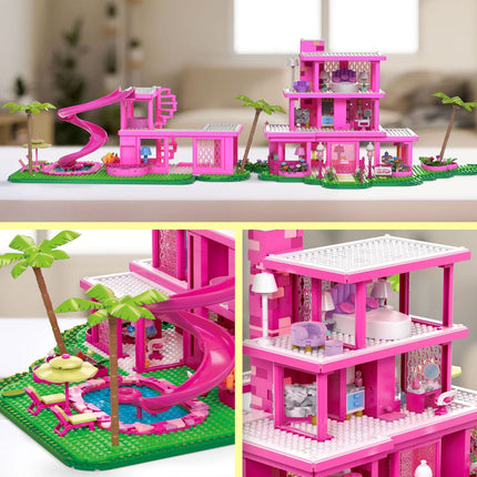 Barbie's DreamHouse Barbie The Movie MEGA Construction Set