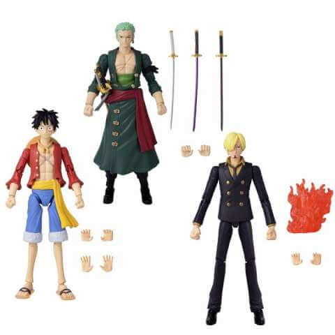 Anime Heroes One Piece Monkey D. Luffy Action Figure Review BANDAI America  
