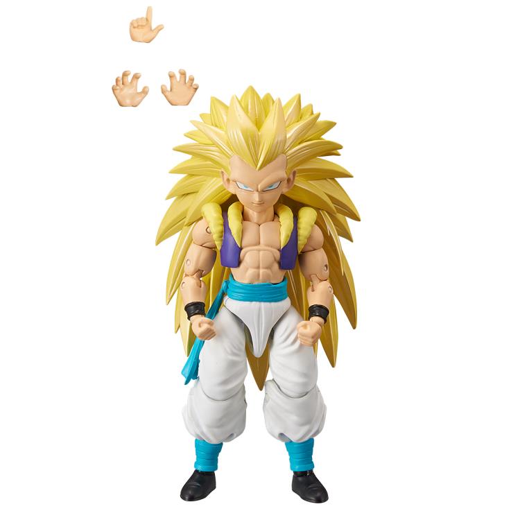 Dragon Ball - Goku Super Saiyan 3 - Figuras Deluxe Super, Bandai